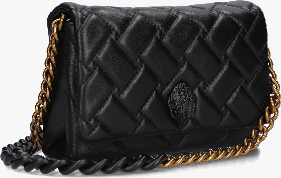 KURT GEIGER LONDON zwarte kurt geiger london schoudertas mini kensington kurt