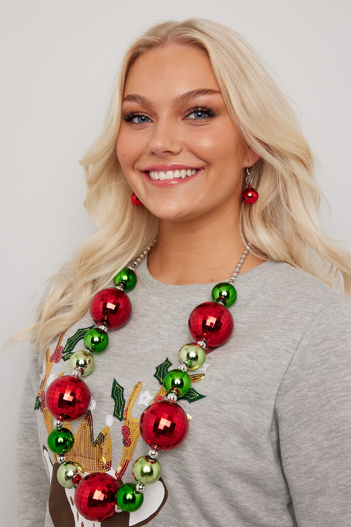Funny julekulehalsbånd