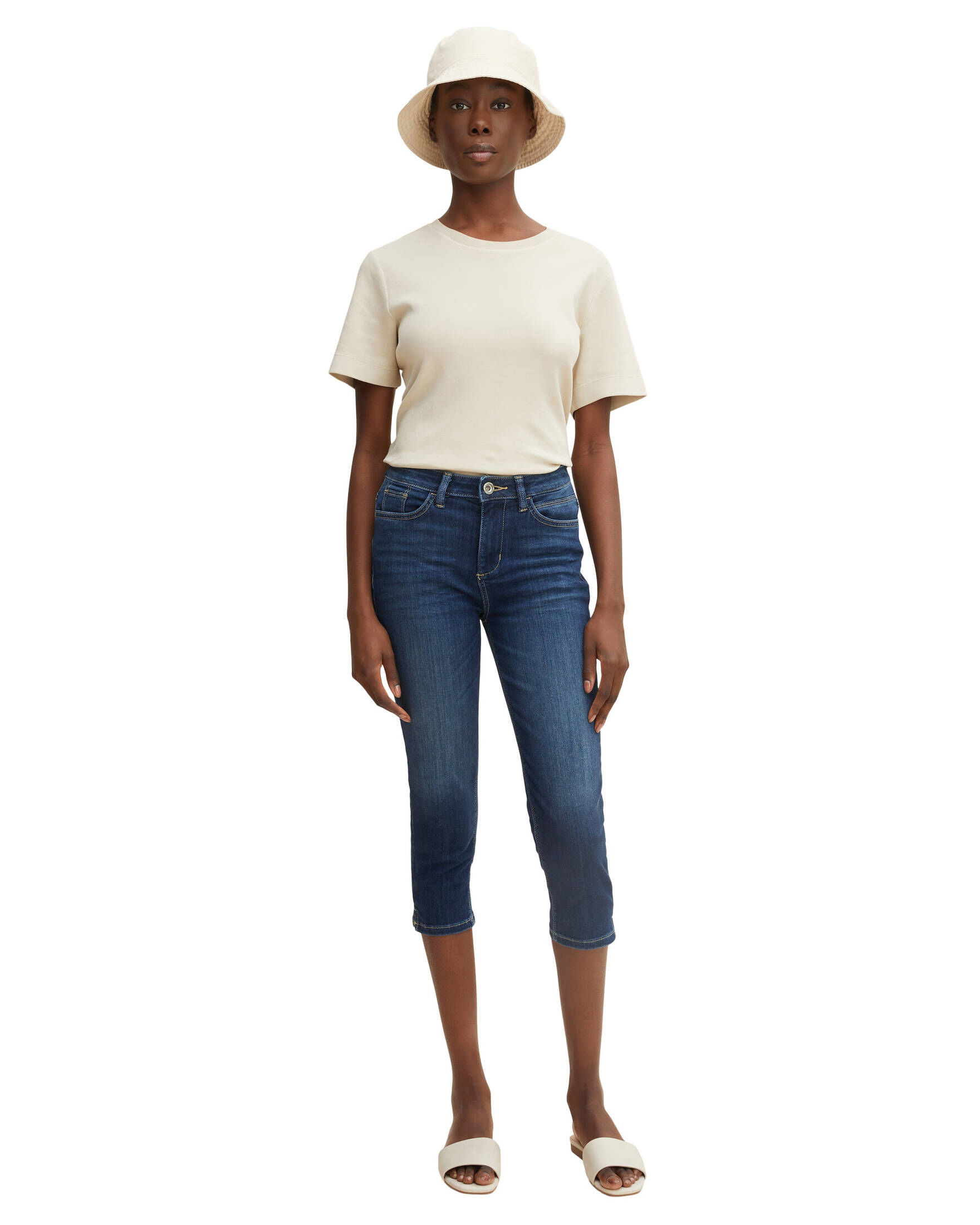 Tom Tailor| Damen Caprijeans KATE