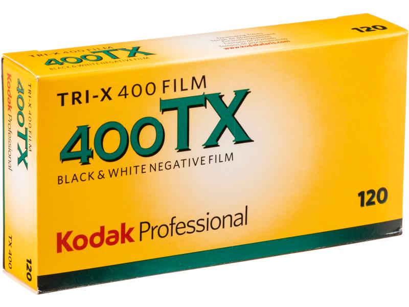 Kodak Analogfilm TRI-X 400 120 5er Pack Klassischer panchromatischer Hochgeschwindigkeitsfilm für eine Vielzahl von Aufnahmebedingungen