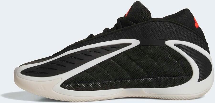 Adidas Anthony Edwards Sneakers Heren Zwart 2 3 Mesh Synthetisch