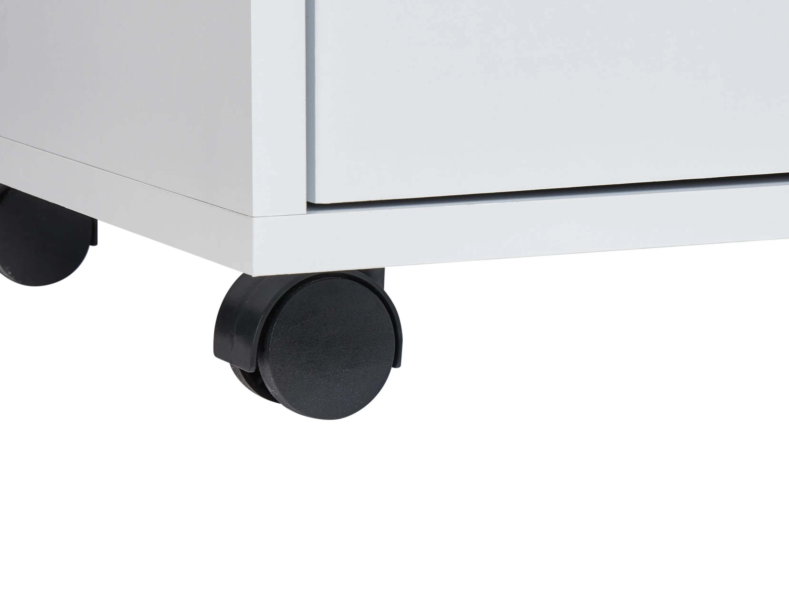 Badkamermeubel OSASCO met wielen 80 cm Wit
