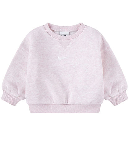 Nike Sweatset - Sweatshirt/Jogginghosen - Pink Schaumstoff Heath