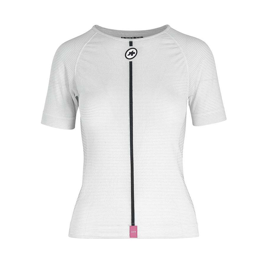 Assos Summer Skin Layer Ondershirt Korte Mouwen Wit Dames