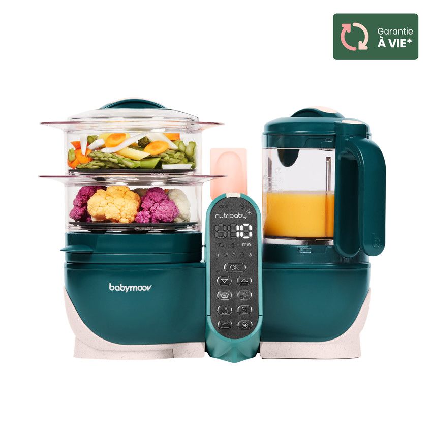 Robot NutriBaby(+) - Opal green - Ecru