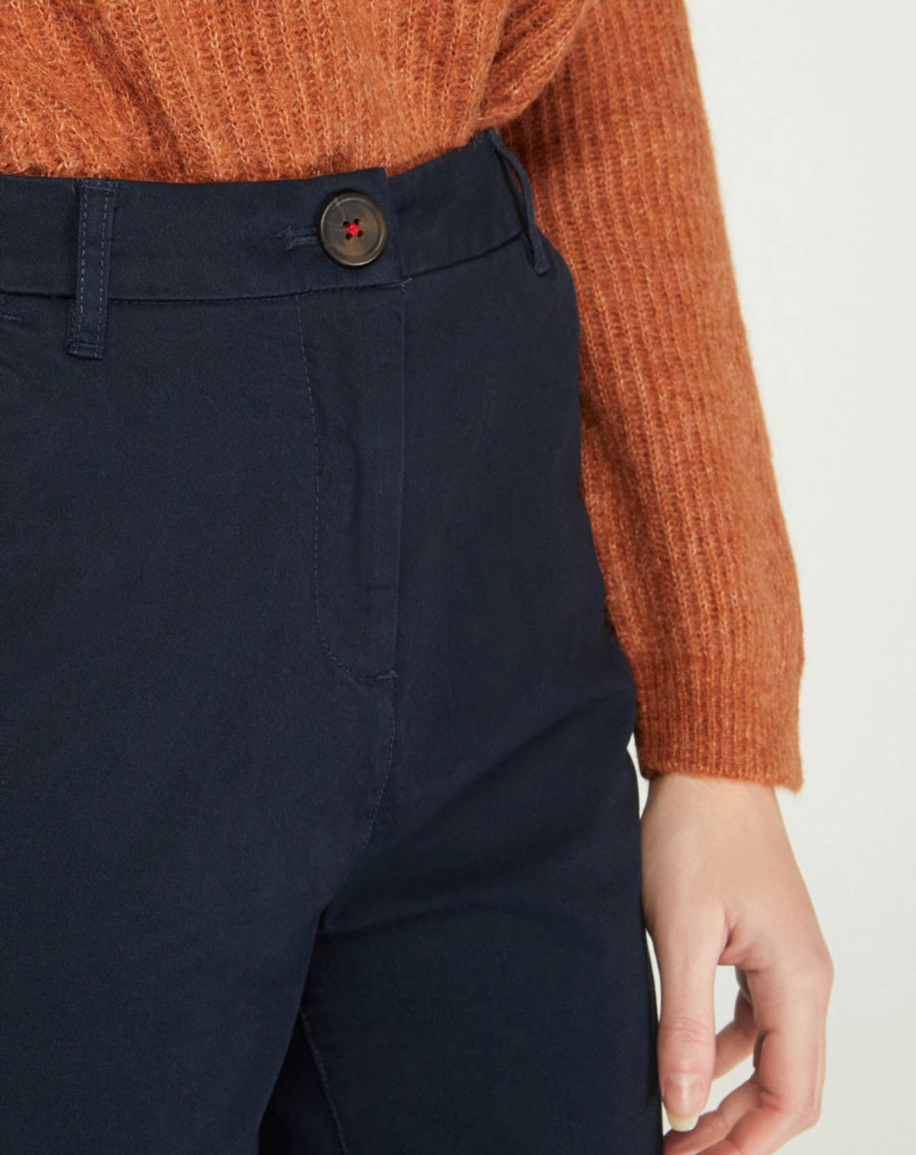 Jodhpur Pantalon chino Bill bleu marine