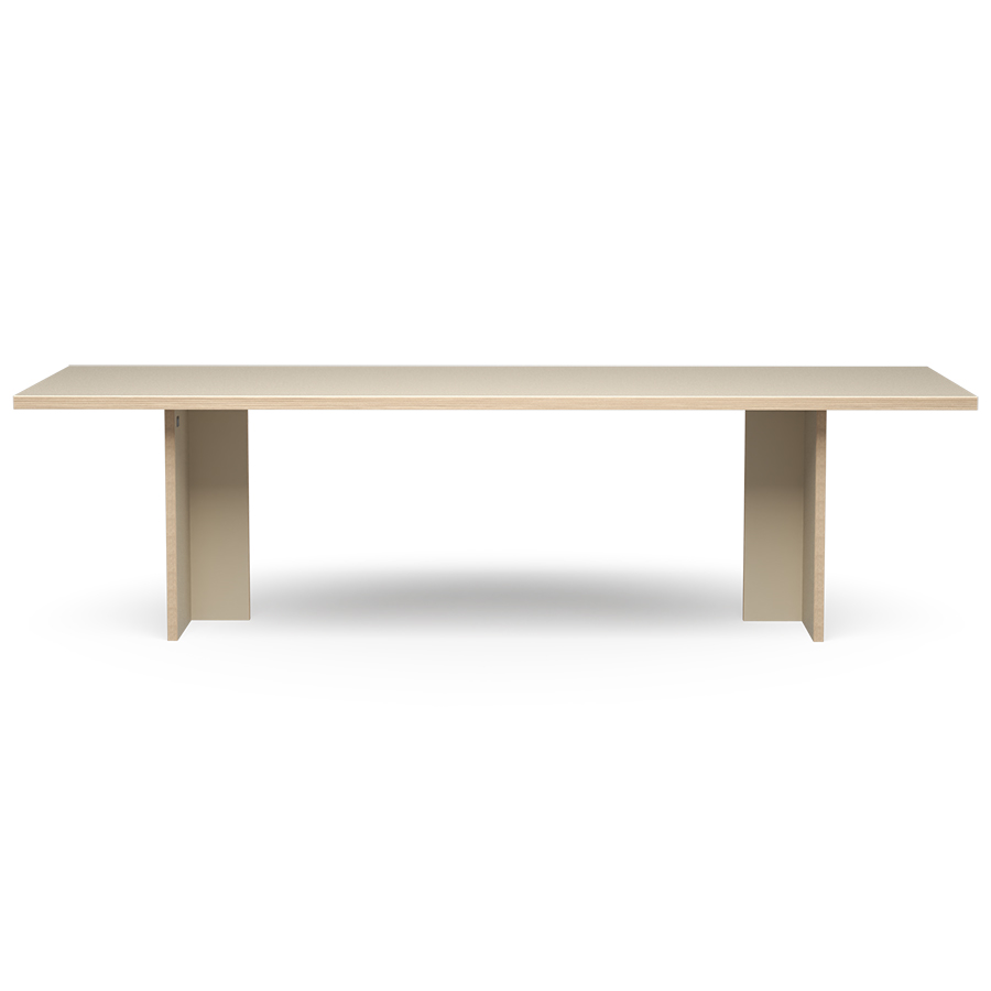 Eettafel Rectangular 280x100 creme