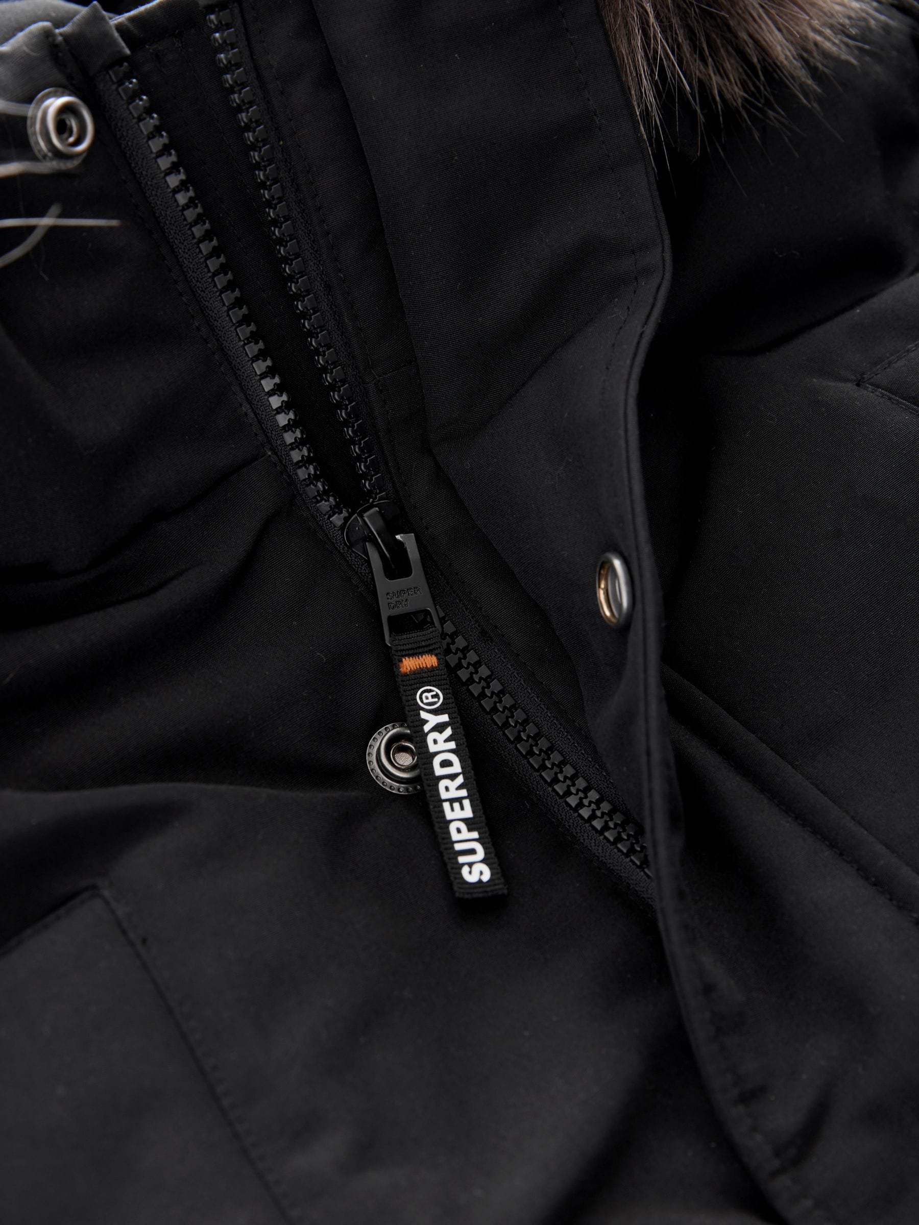 Zwart - Superdry Everest parka