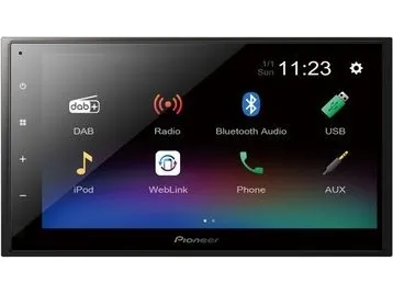 Pioneer DMH-A340DAB Bilradio med Bluetooth / DAB