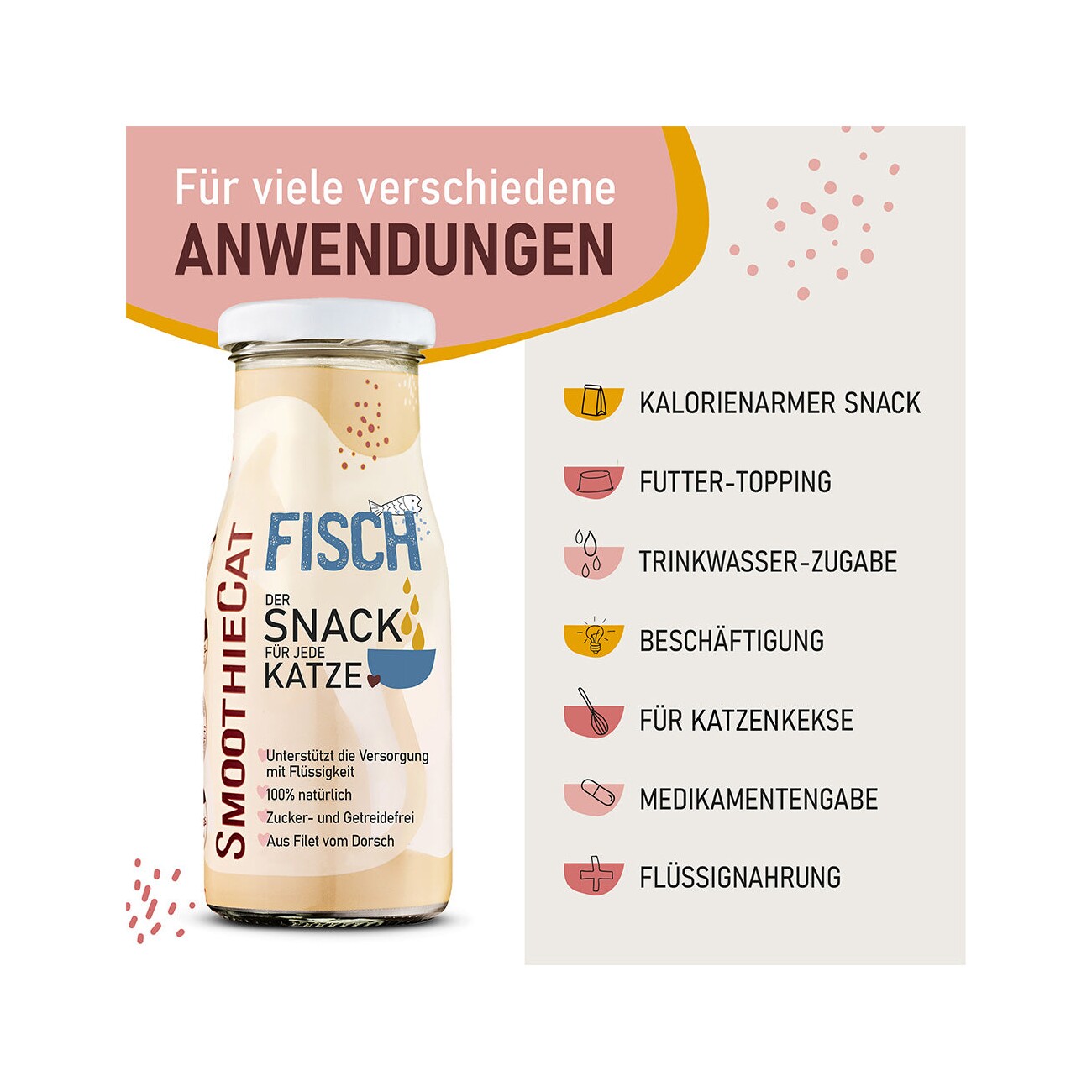 SmoothieCat Fisch 6x 150 ml