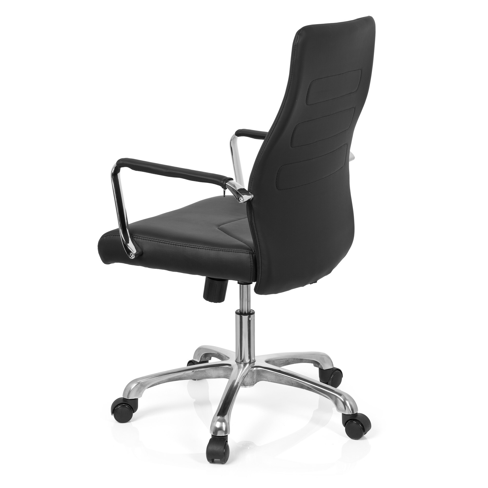 Profi Chefsessel TEWA Kunstleder mit Armlehnen hjh OFFICE