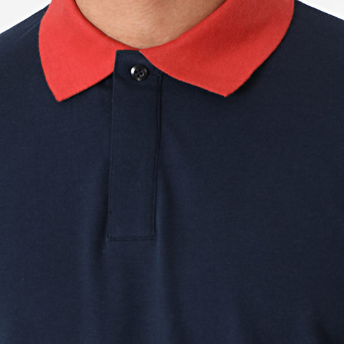 Polo Manches Courtes James Flex Bleu Marine