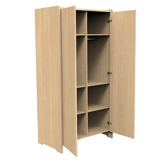 Cannelle Armoire   Chêne miel        de               Sauthon Baby's Sweet Home