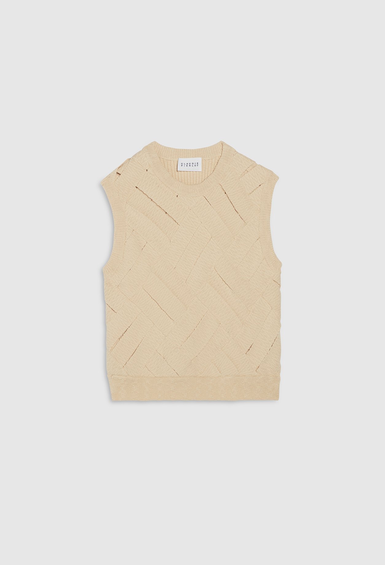 Pull sans manches