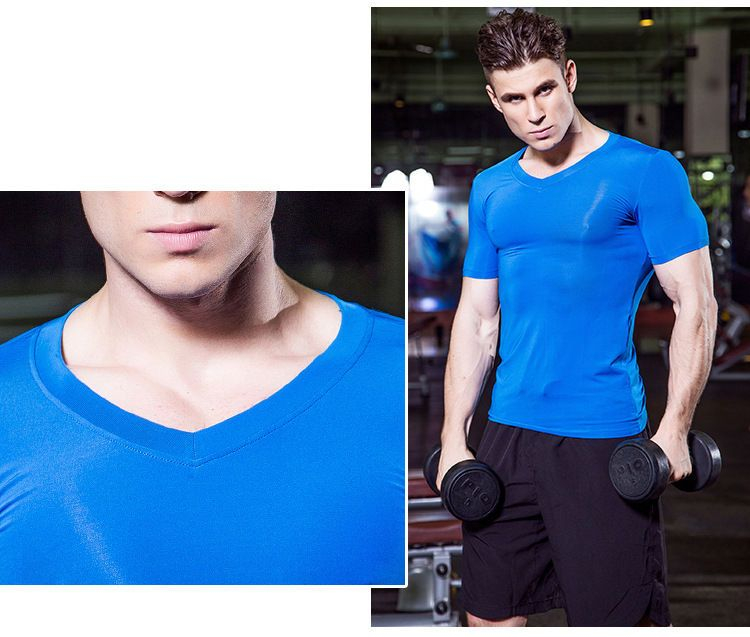 FoxFlair - V-hals sporttrainings-T-shirt