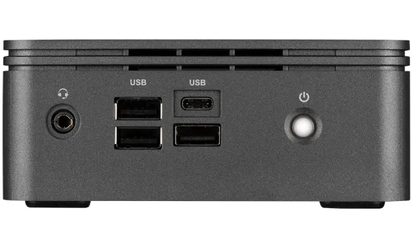 Gigabyte GB-BRR5H-4500, UCFF, Mini PC barebone, DDR4-SDRAM, M.2, PCI Express, Serial ATA III, Wi-Fi 6 (802.11ax), 90 W