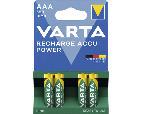 Varta Ready to use AAA oplaadbare batterijen, 4 stuks