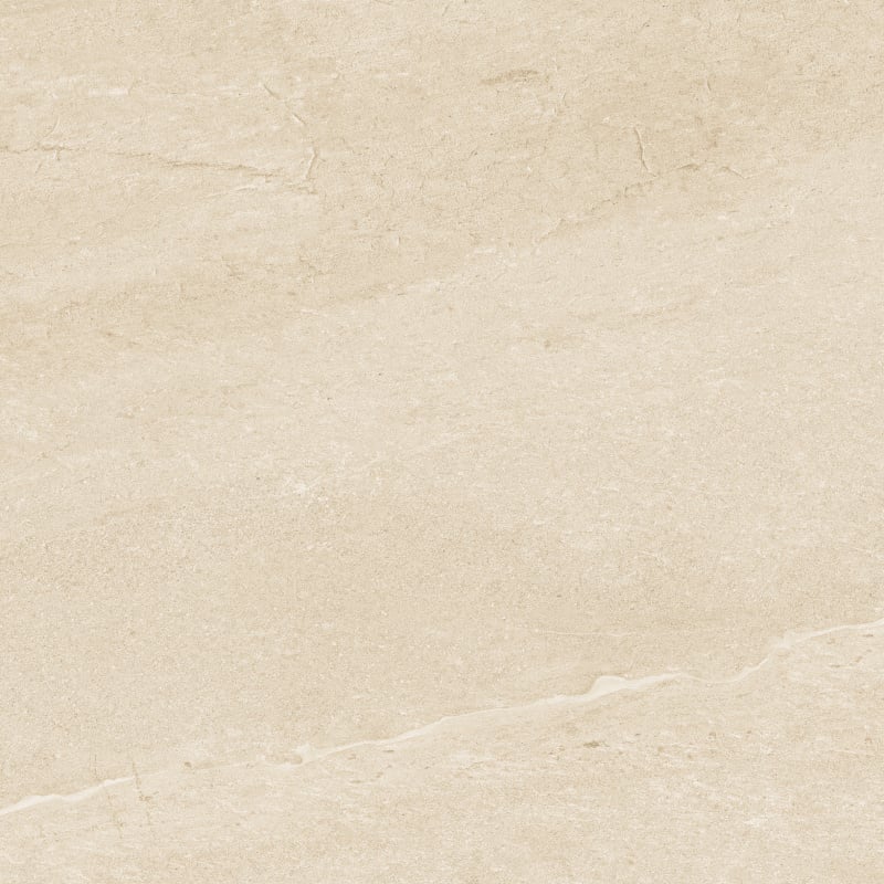 Tegelsample: Jabo Ultrablock vloertegel creme 60x60cm gerectificeerd