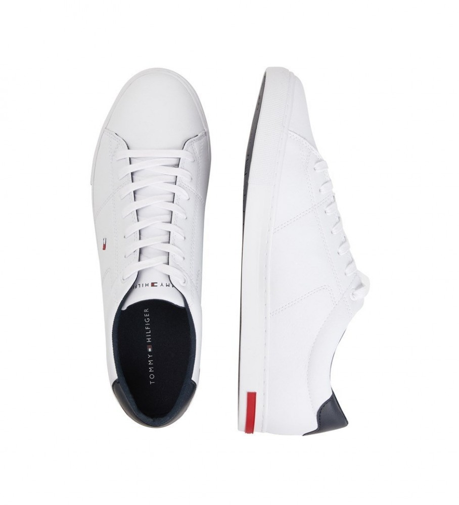 Tênis Tommy Hilfiger Vulvan de couro, branco