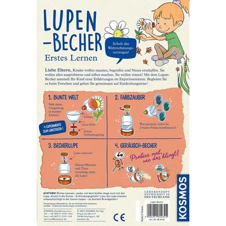KOSMOS Lernen, Forschen, Entdecken Lupen-Becher