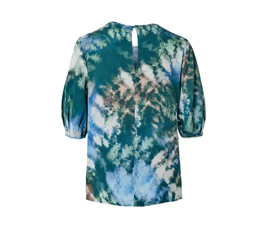 Bluse mit Falten