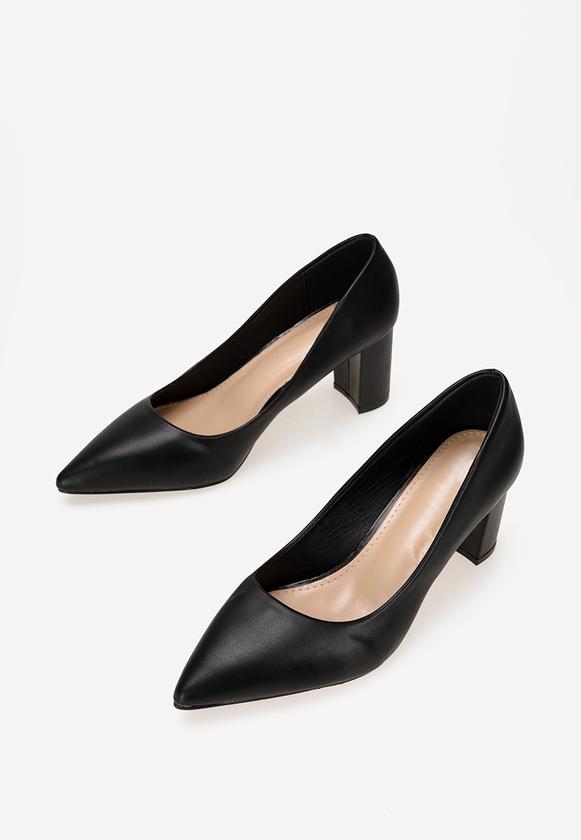 Chaussures à talon noirs Danza