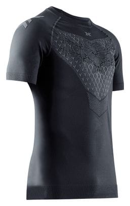 Maillot manches courtes X-Bionic Twyce Run Noir/Gris Foncé Homme