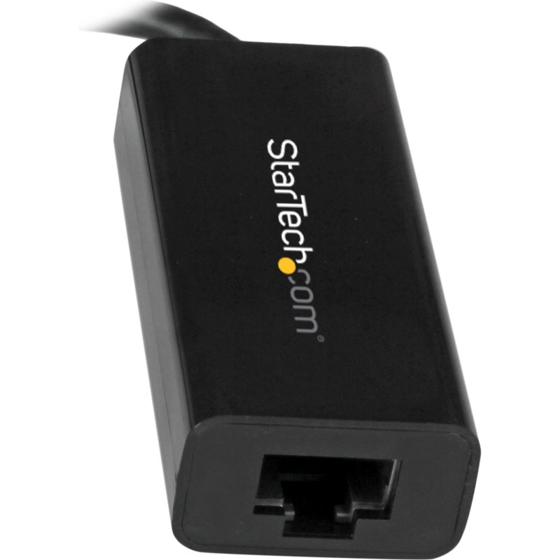 StarTech.com Adaptateur USB C vers Gigabit Ethernet - Noir - Adaptateur Réseau LAN USB 3.0 vers RJ45 - USB Type C vers Ethernet