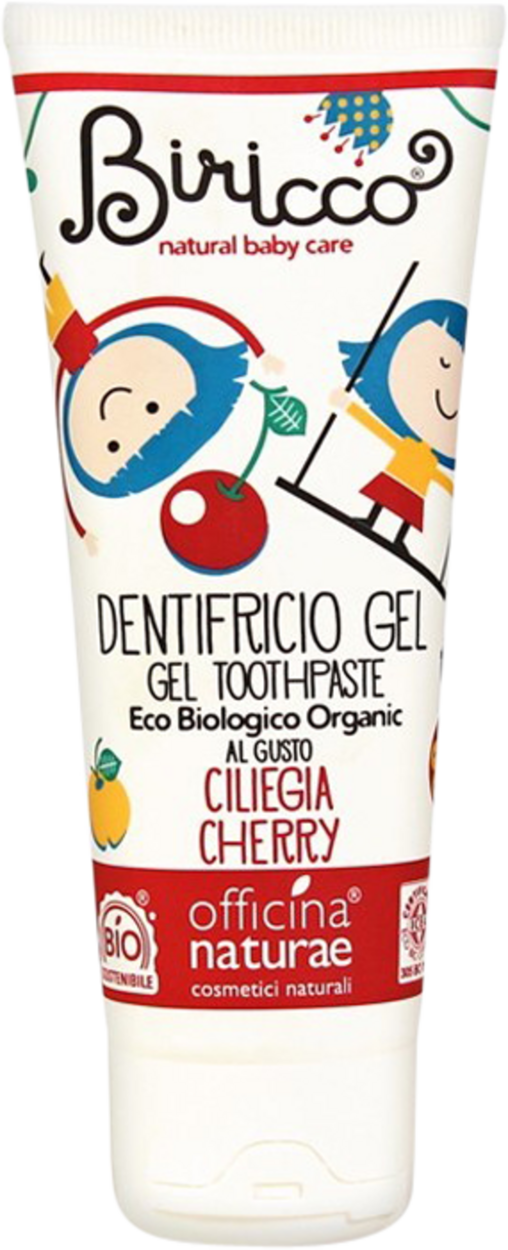 Officina Naturae  Kinder-Zahngel Kirsche, 75 ml