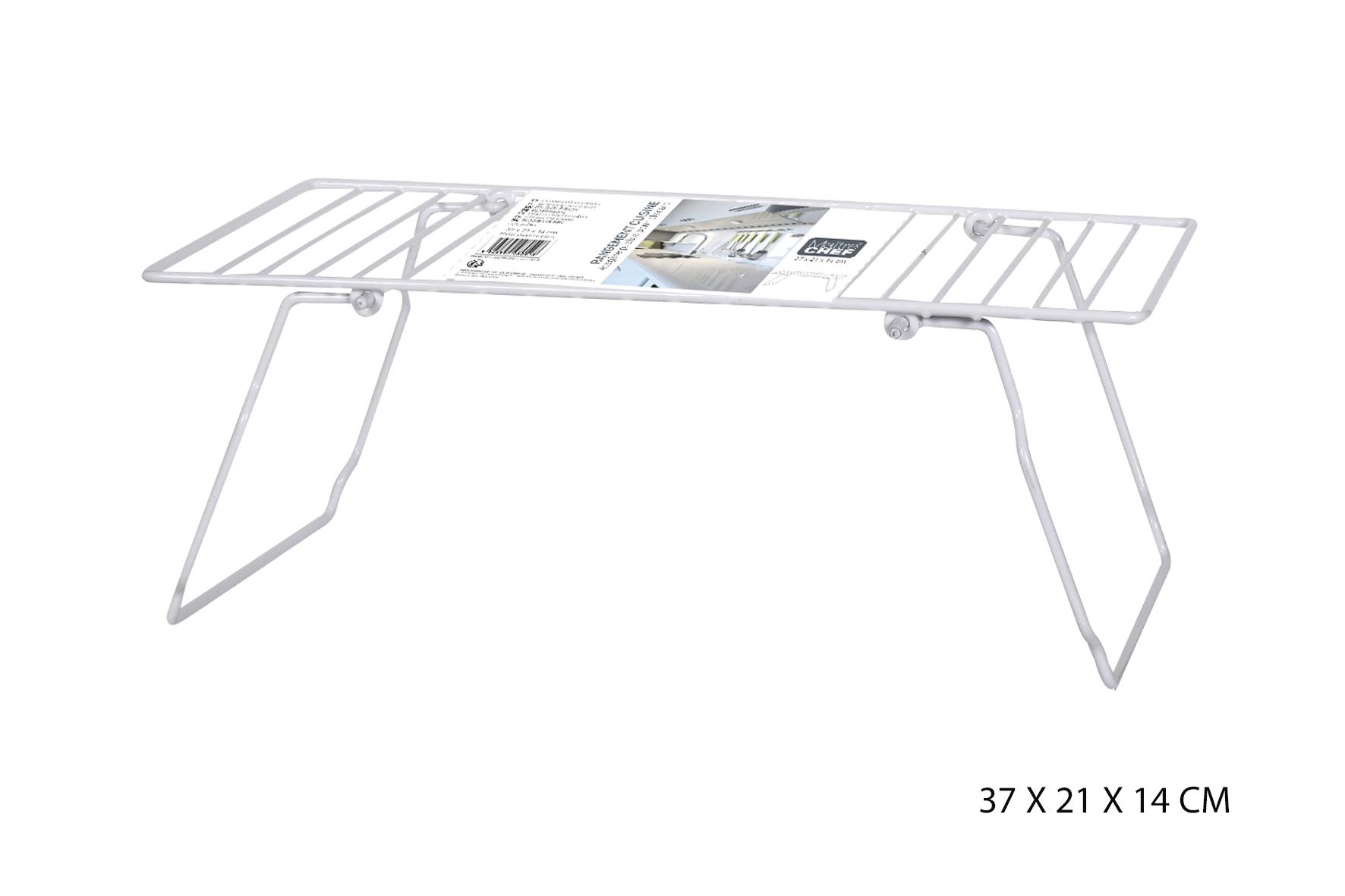 ETAGERE PLIABLE RECTANGLE D.37X21X14CM
