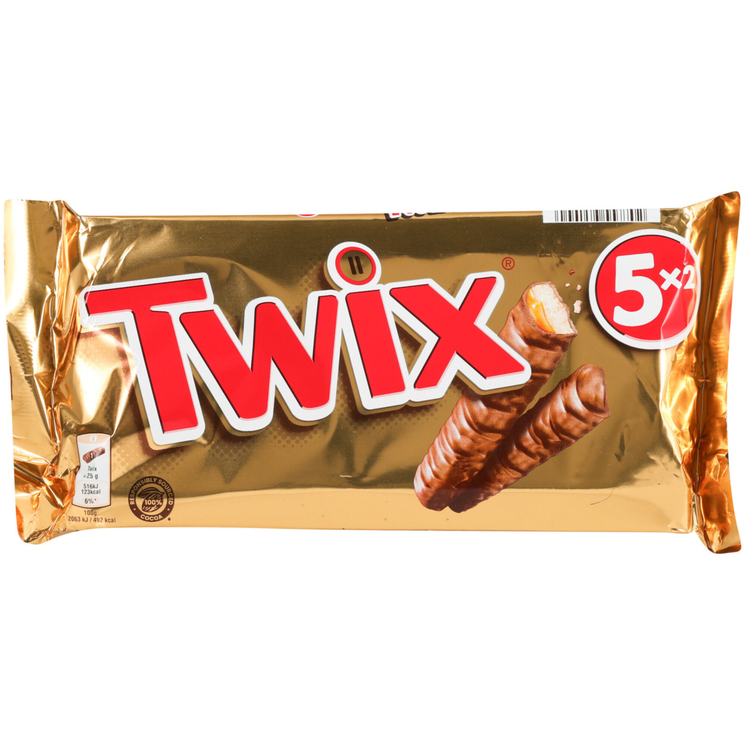 Twix Riegel 5x50g