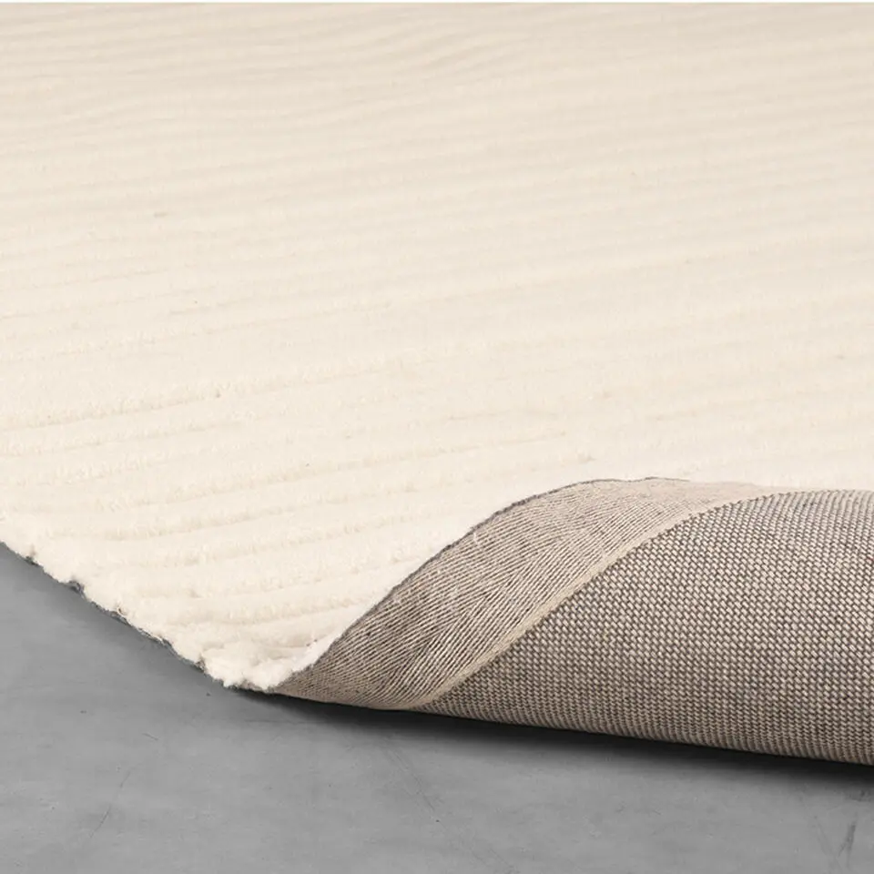 LABEL51 Vloerkleden Luxy - Ivory - Synthetisch - 160x230 cm