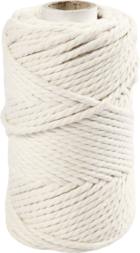 Creativ Company Macramé reb, L: 55 m, diam. 4 mm.