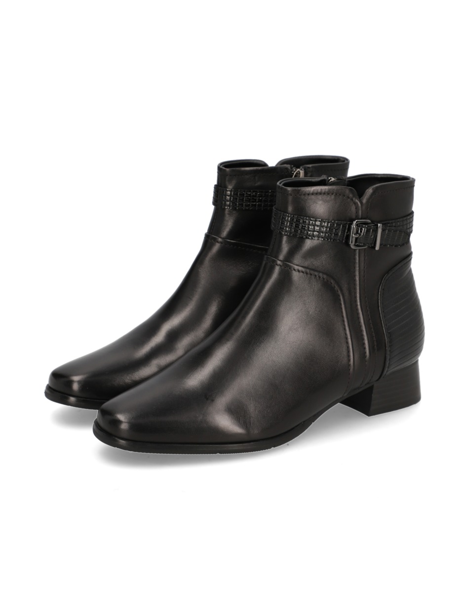 Glattleder Stiefelette
