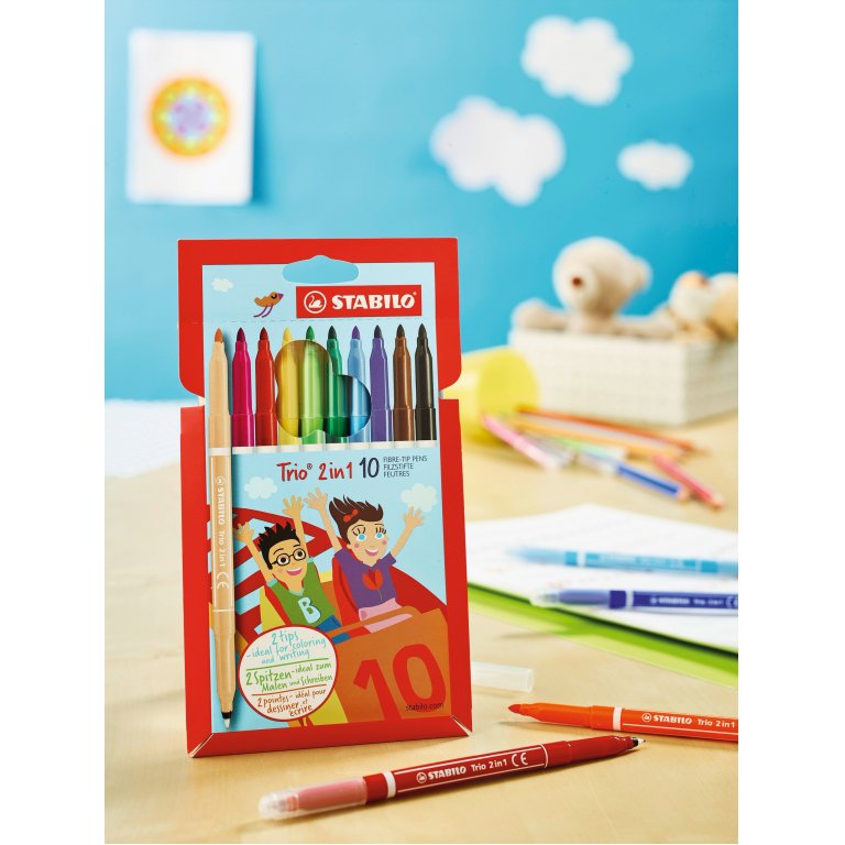 Stabilo Trio 2 in 1