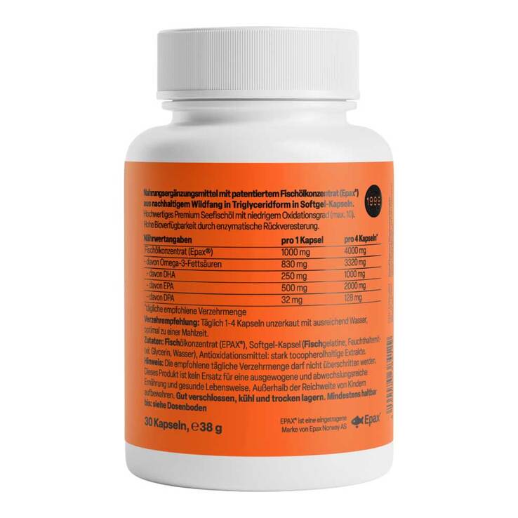 Omega-3 Ultra EPA Zeinpharma Kapseln, 30 St