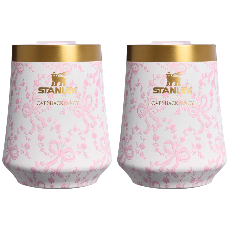 Stanley 1913 x LoveShackFancy Reserve Wine Tumbler Set 2-pack | 0.32L
