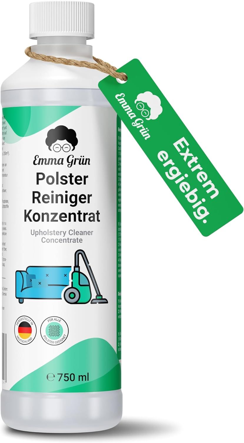 Emma Grün® Polsterreiniger Konzentrat für Waschsauger & Nasssauger