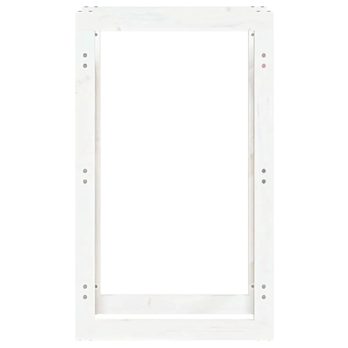 vidaXL Support bois - Bois de pin - 60x25x100 cm