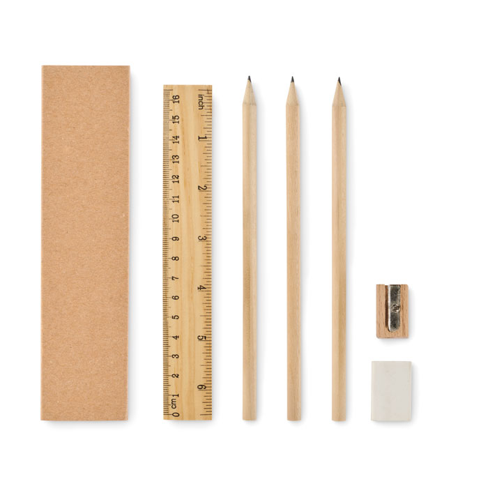 GiftRetail MO2515 - STOX Set d'écriture boîte en papier