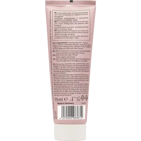 Kinderzahncreme strawberry & raspberry