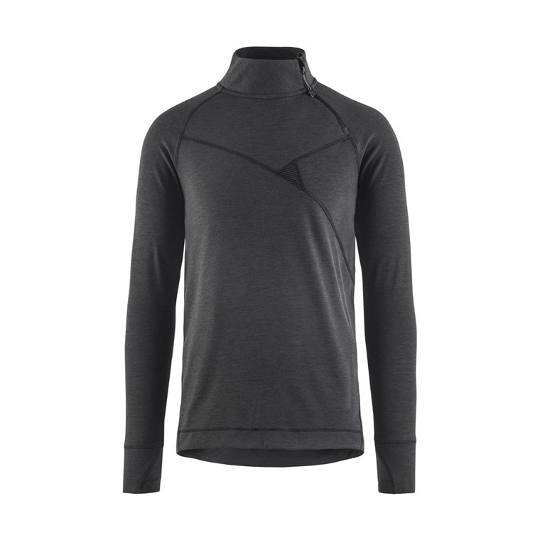 Klättermusen Njorun Crew Zip Jacket Men Raven