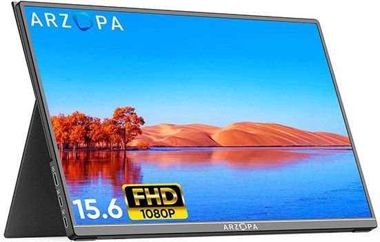 Arzopa - A1 Gamut - Draagbare Monitor - 15.6 Inch - Full HD - IPS - LED