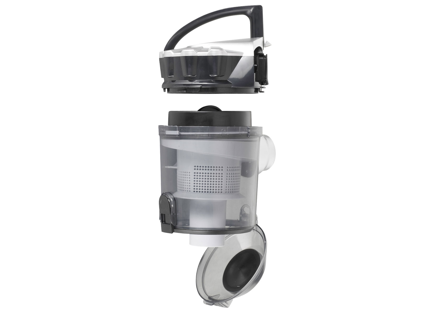 WKM Multi-Zyklonstaubsauger CVC-800.5S 800W Schwarz/Silber