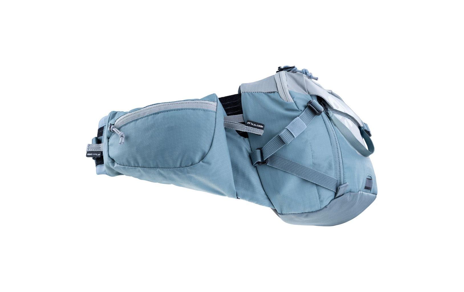 Hüfttasche Hip Pack Pro 3 l, Stone/SteelBelüftete Hightech-Tragetasche