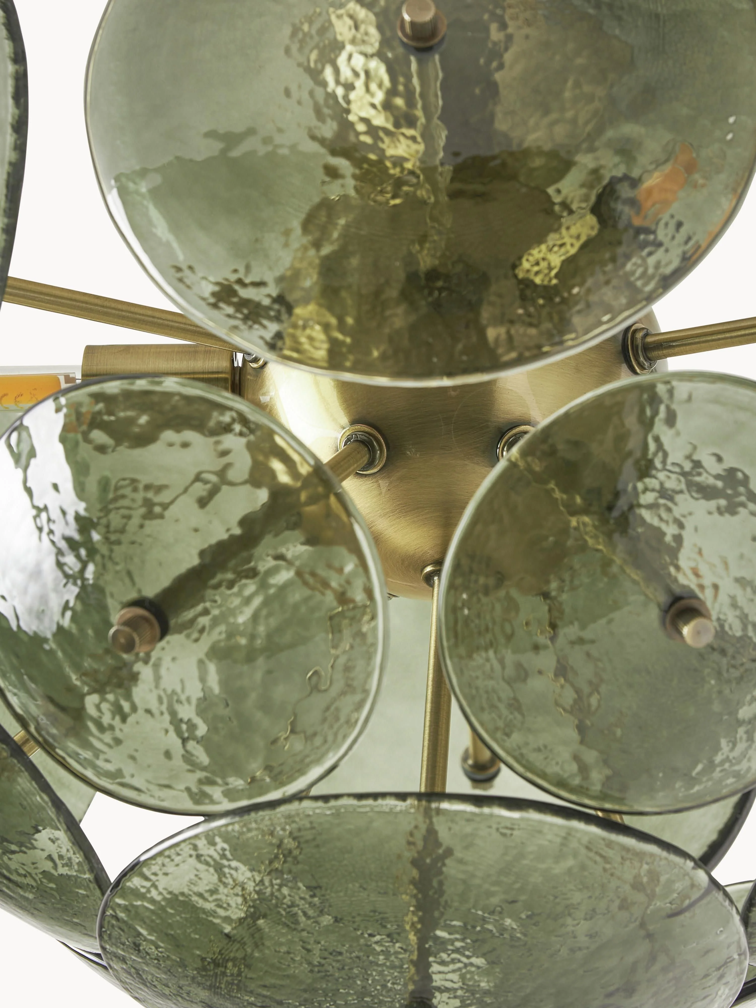 Plafondlamp Mireille van glas