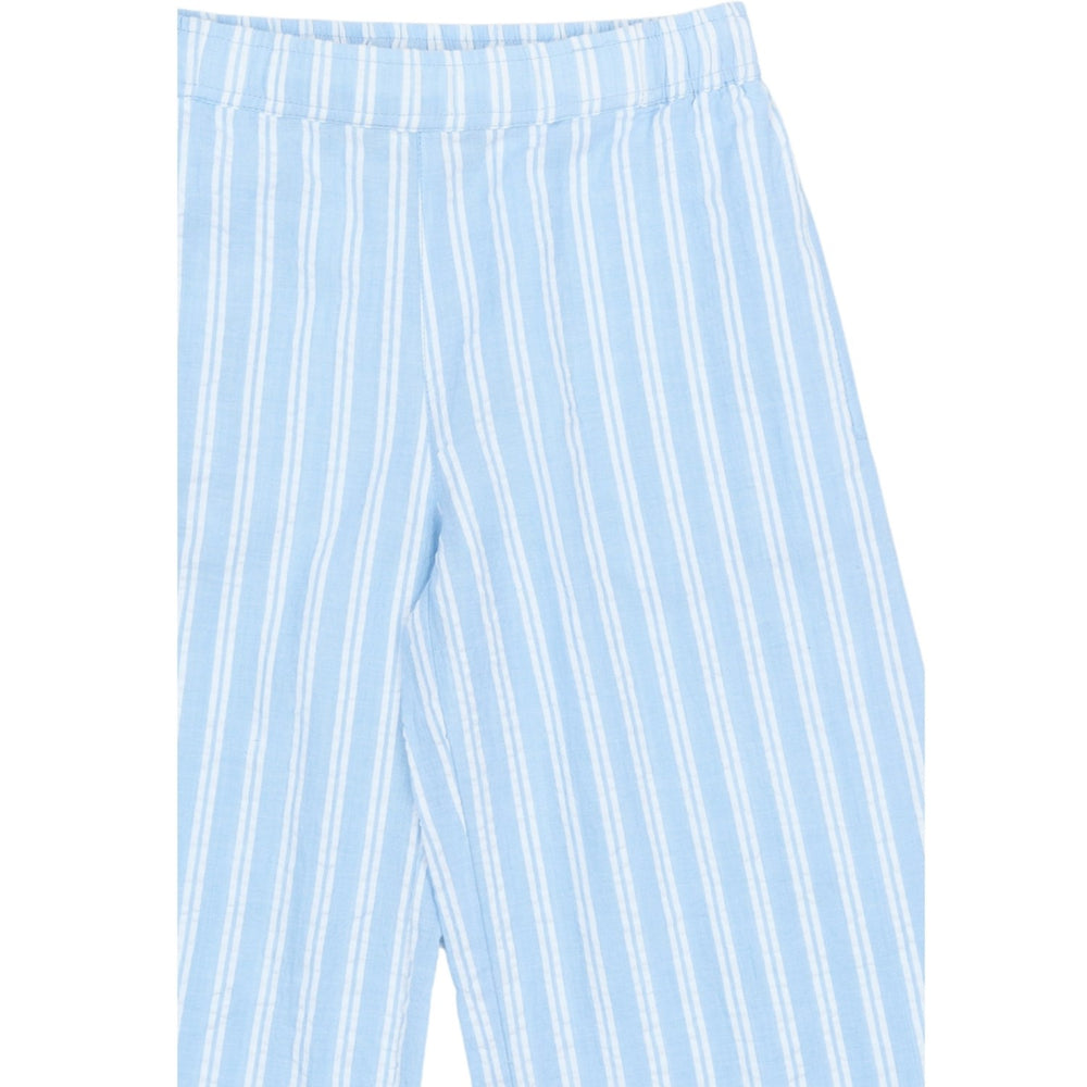 Køb The New Forever Blue Striped Tnshirley Wide Bukser