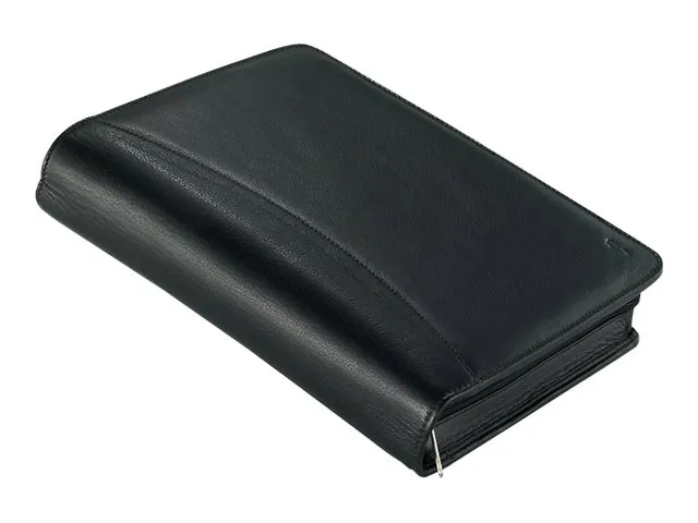 Chronoplan Compact Mobil - Organisator - A5 - sort - nappa-læder, kohuds-læder