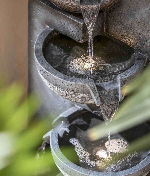 Dehner Polyresin-Gartenbrunnen Merkur,
