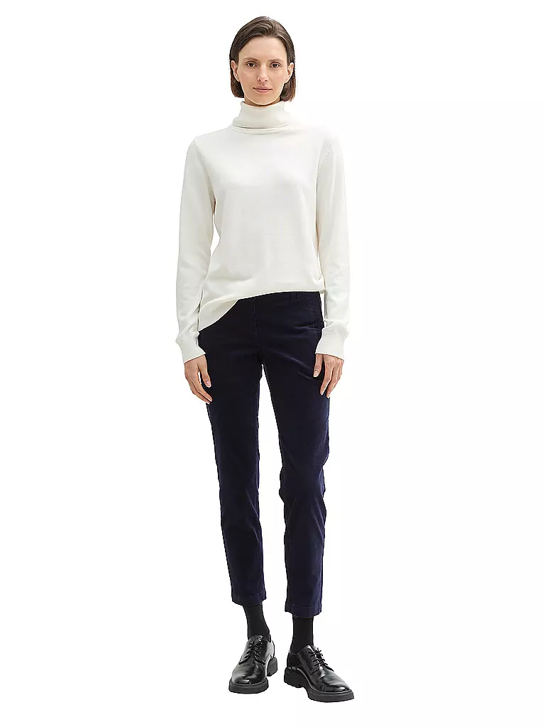 TOM TAILOR Hose Tapered Fit blau